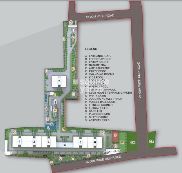 Sobha Sentosa Master Plan Image