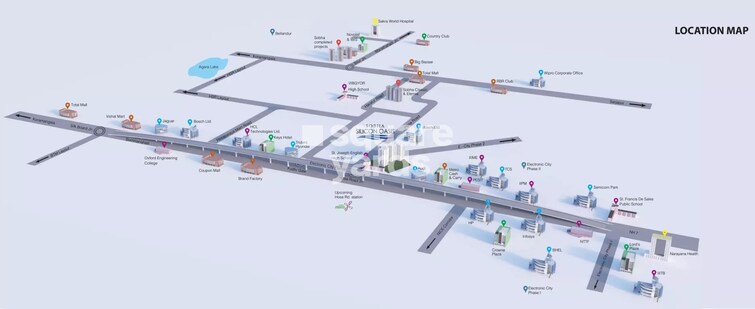 Sobha Silicon Oasis Location Image
