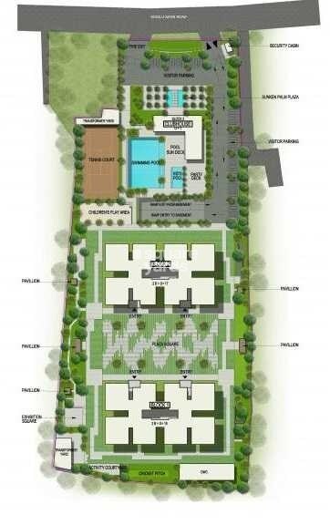 Sobha Square Master Plan 1