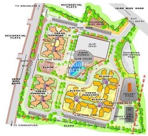 Sobha Sunbeam 1 Master Plan 1