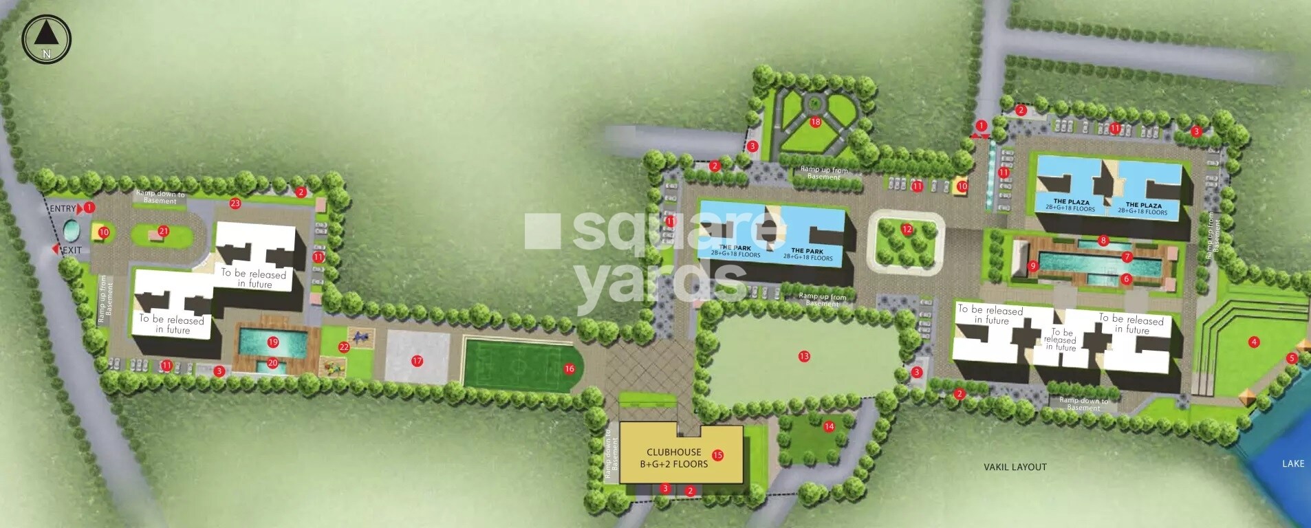 Sobha The Park And The Plaza Master Plan 1