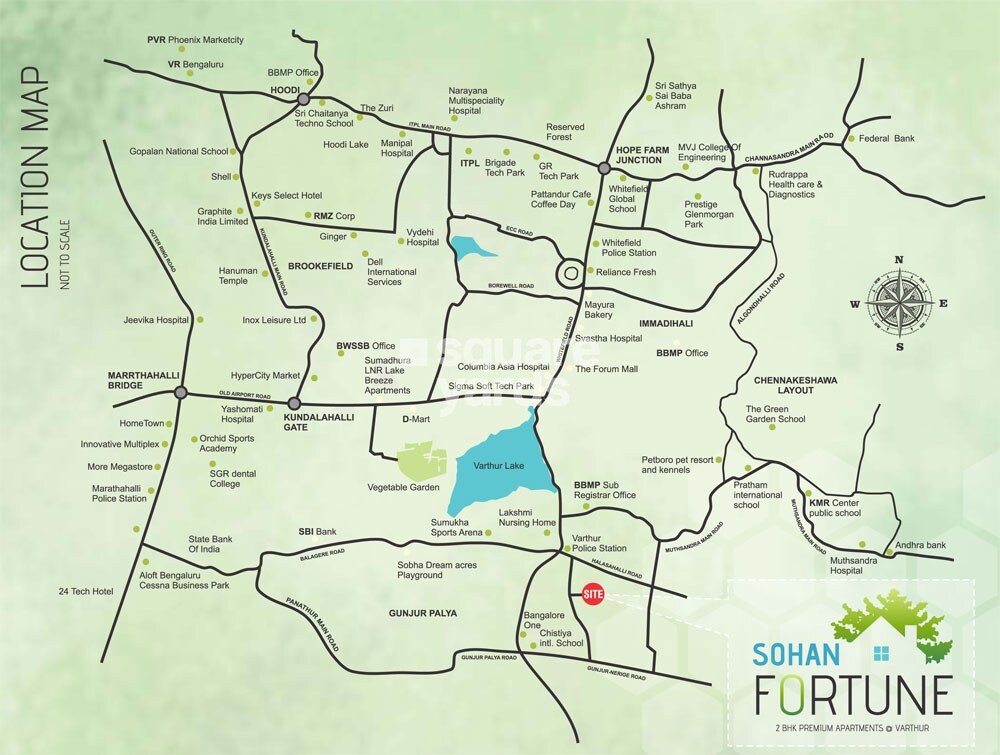 Sohan Fortune Location Image