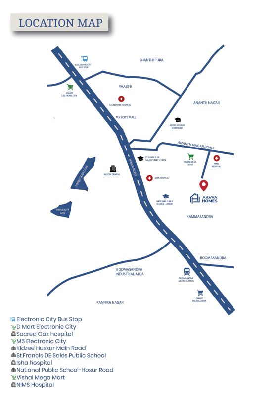 Son Aavya Homes Location Image