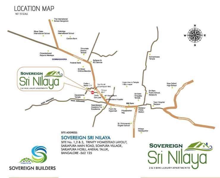 sovereign sri nilaya project location image1