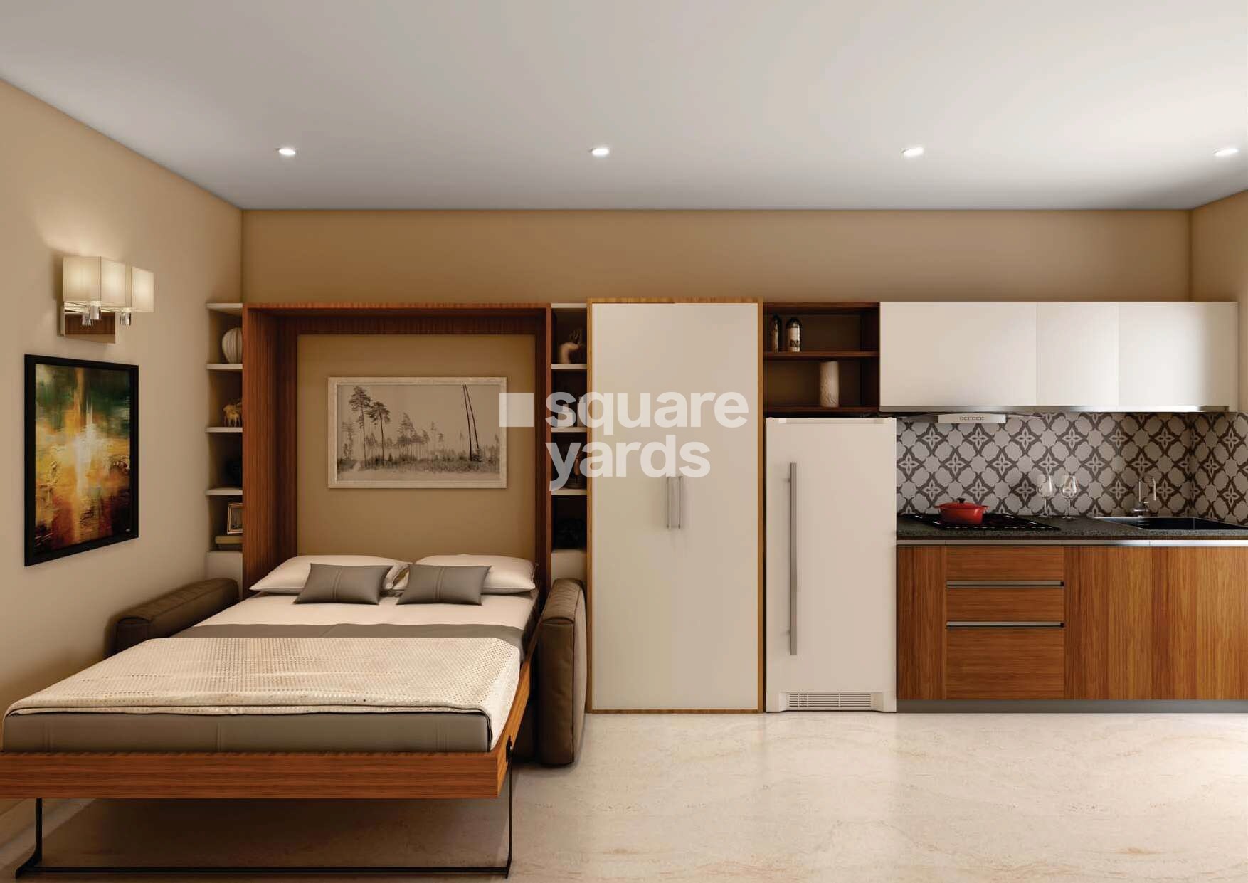 Sowparnika Ashiyana Apartment Interiors 1