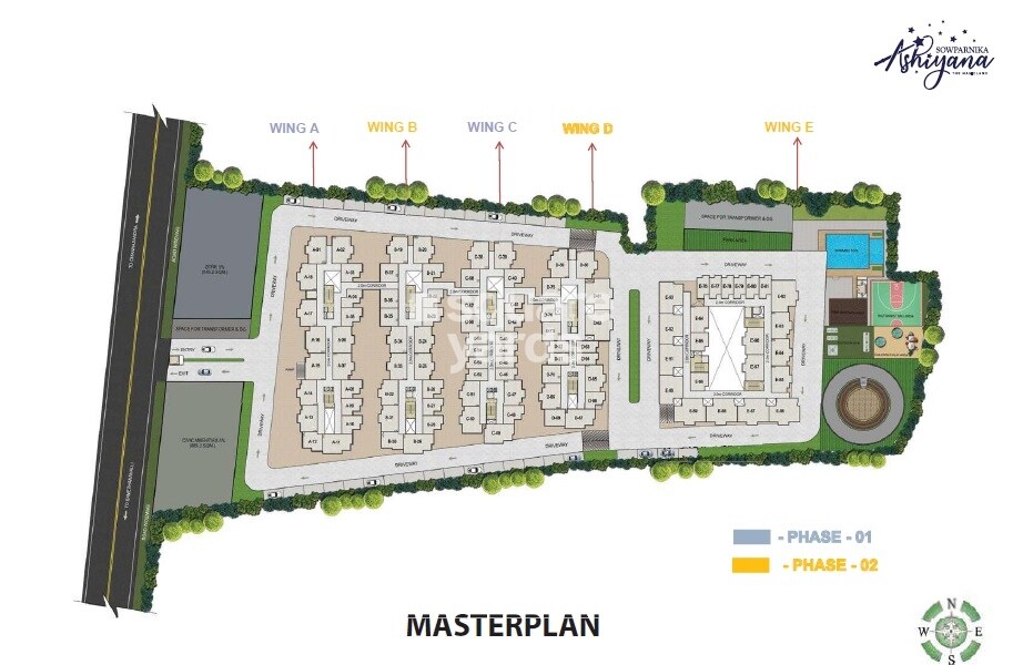 Sowparnika Ashiyana Master Plan Image