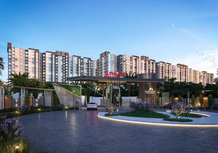 Sowparnika Euphoria Entrance View