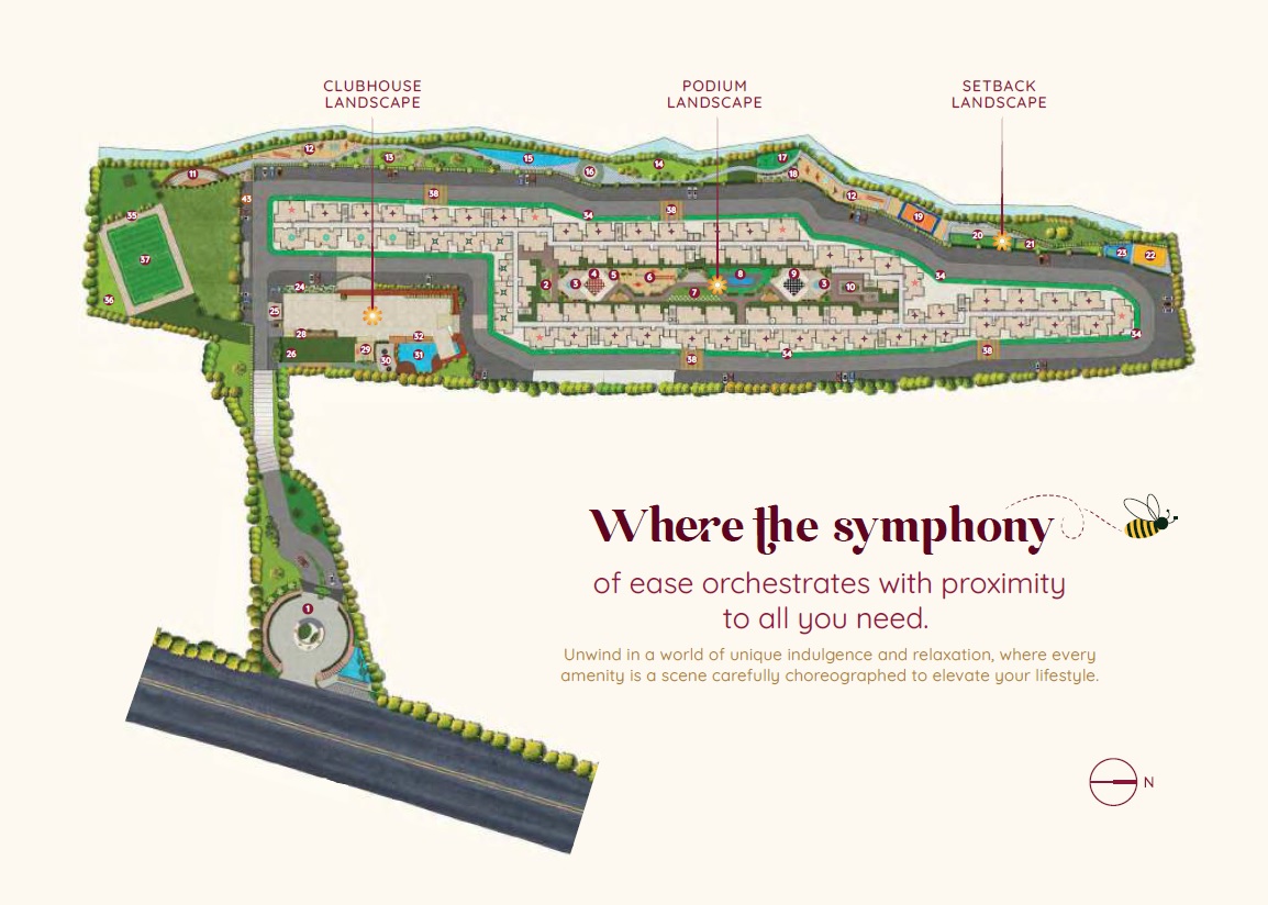 Sowparnika Euphoria Master Plan Image