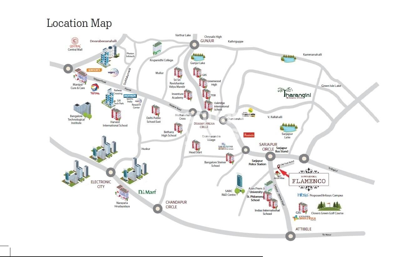 Sowparnika Flamenco Location Image