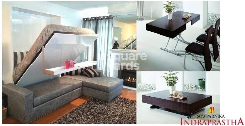 Sowparnika Indraprastha Apartment Interiors 1