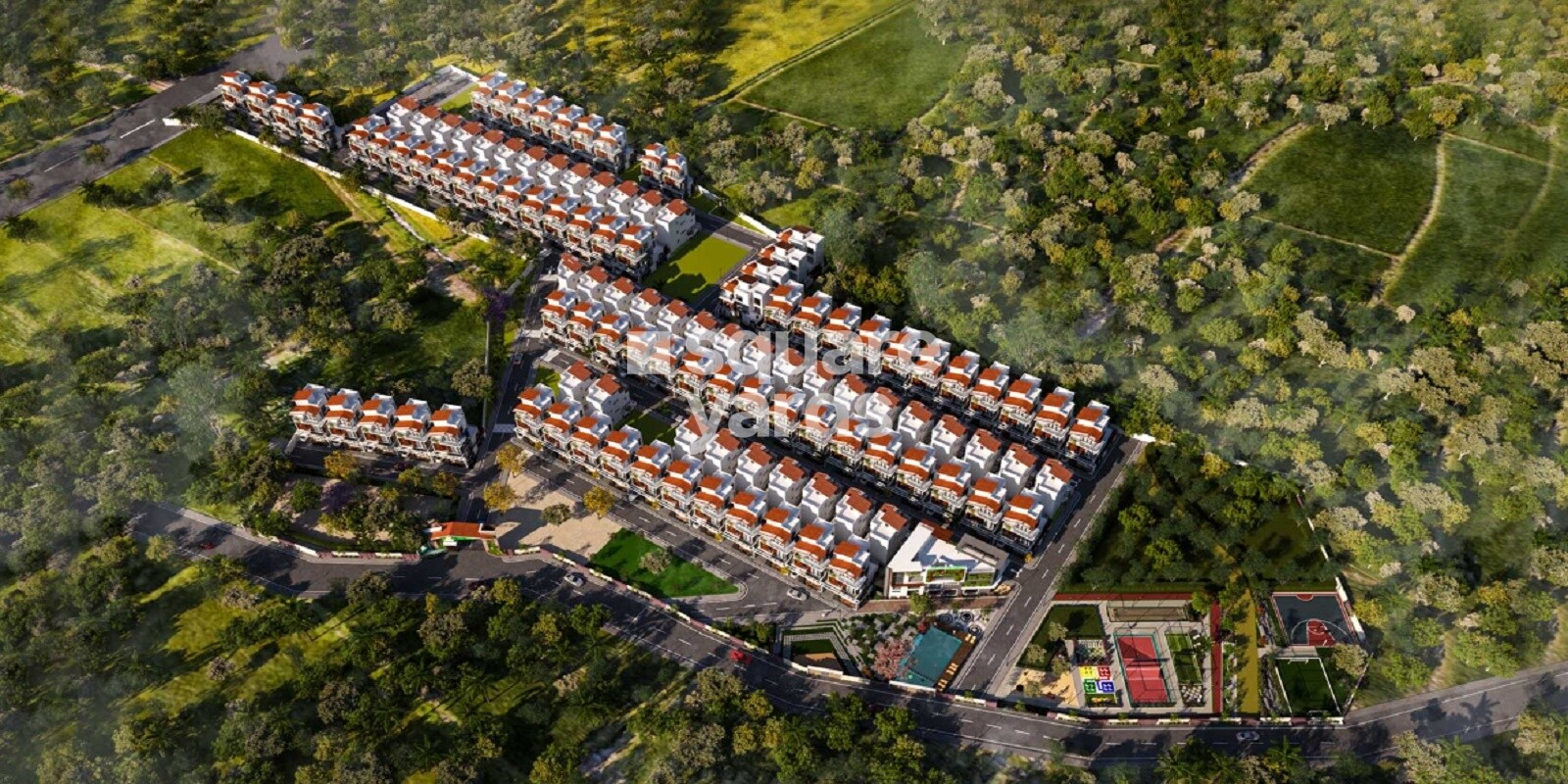 Sowparnika Life On The Green Tower View 1