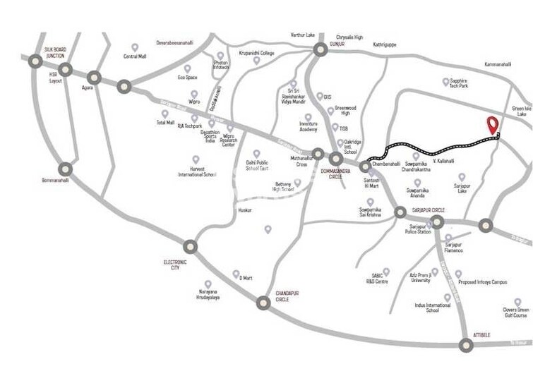 Sowparnika Pragati Location Image