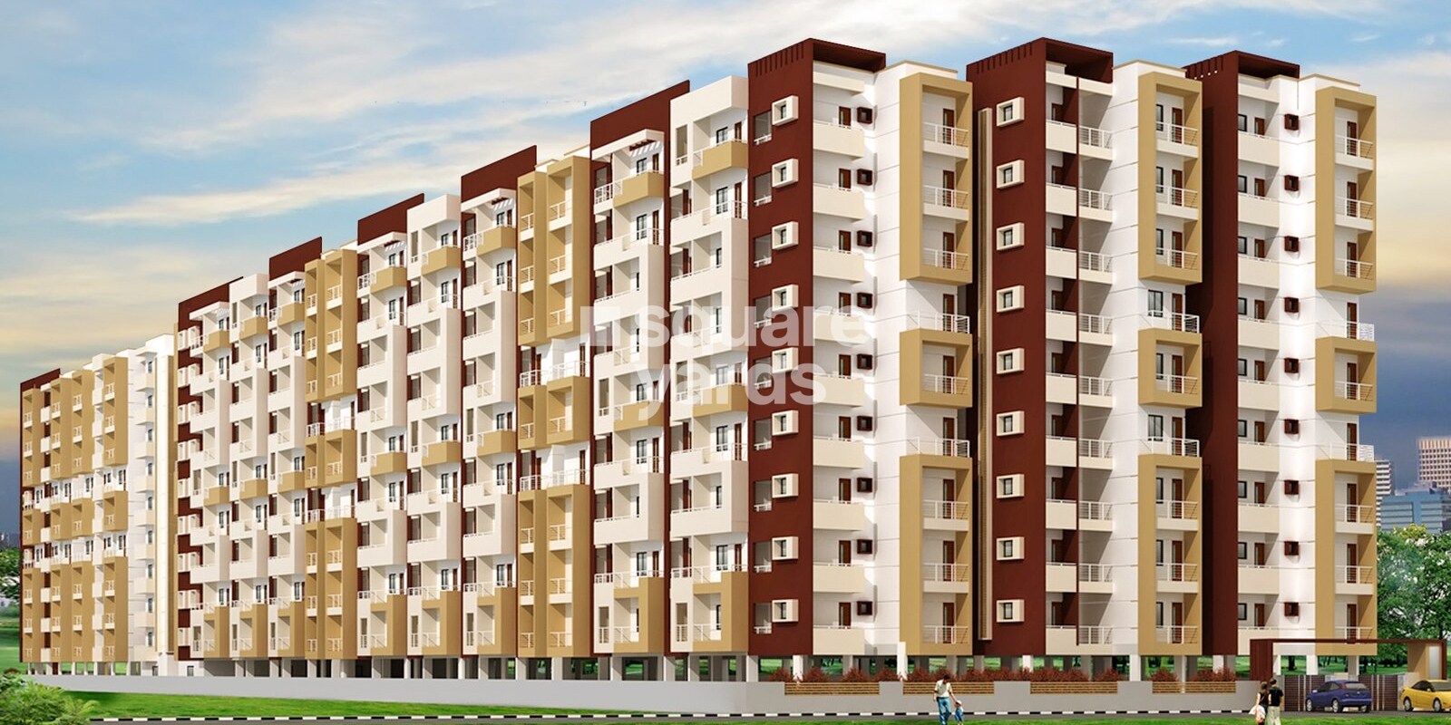 Sowparnika Purple Rose residential project in Hoskote