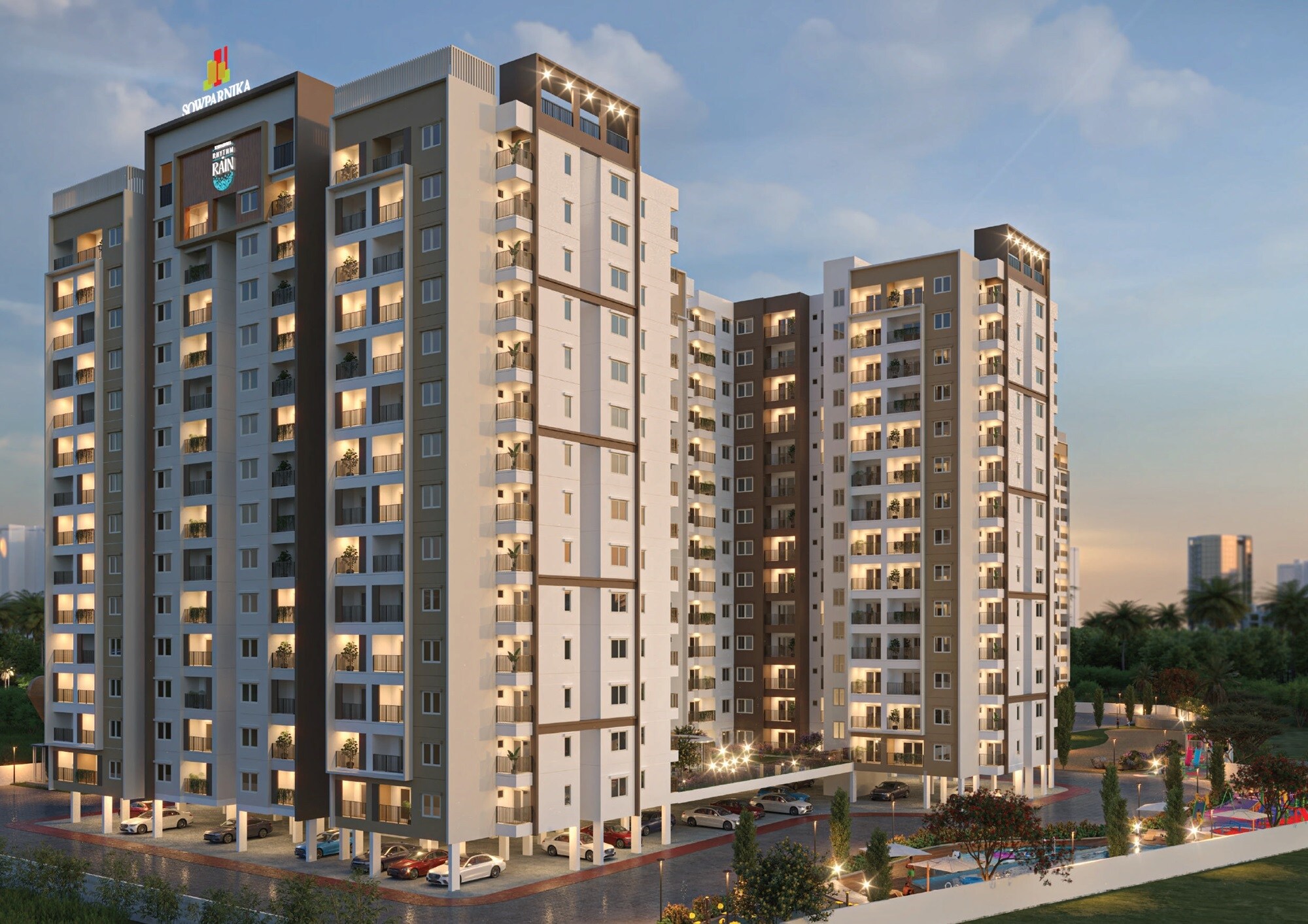 Sowparnika Rhythm Of Rain Apartment Exteriors 1