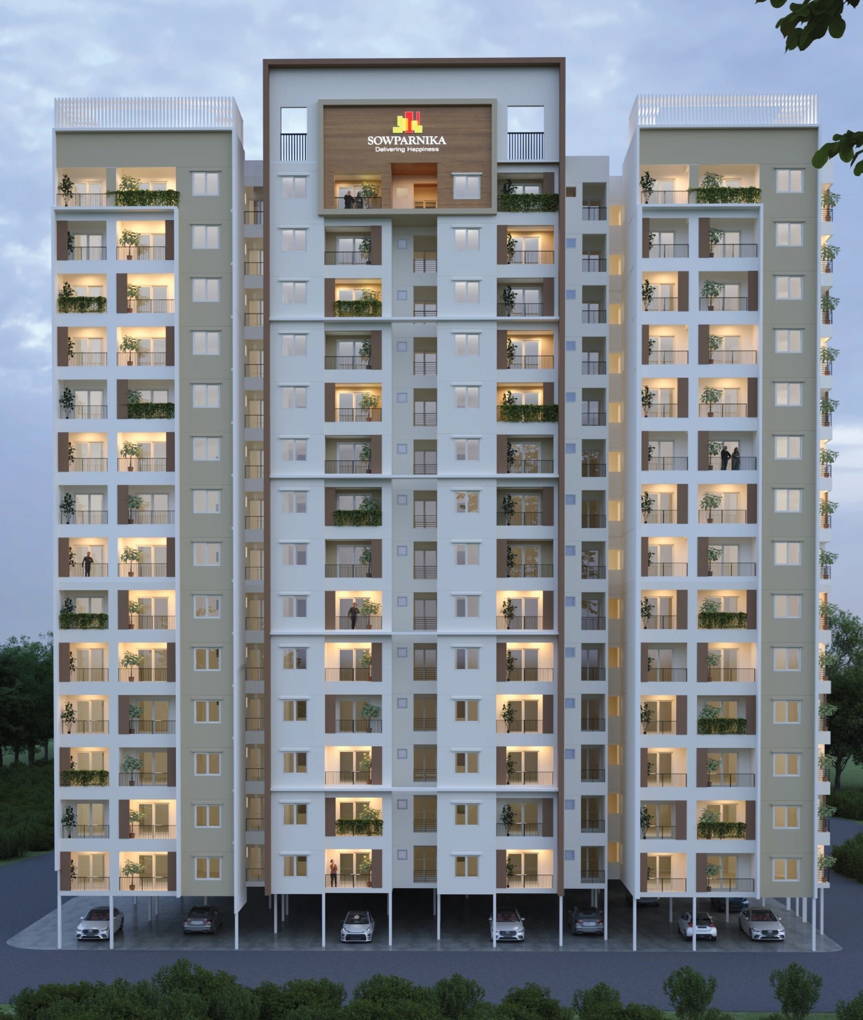 Sowparnika Rhythm Of Rain Apartment Exteriors 3