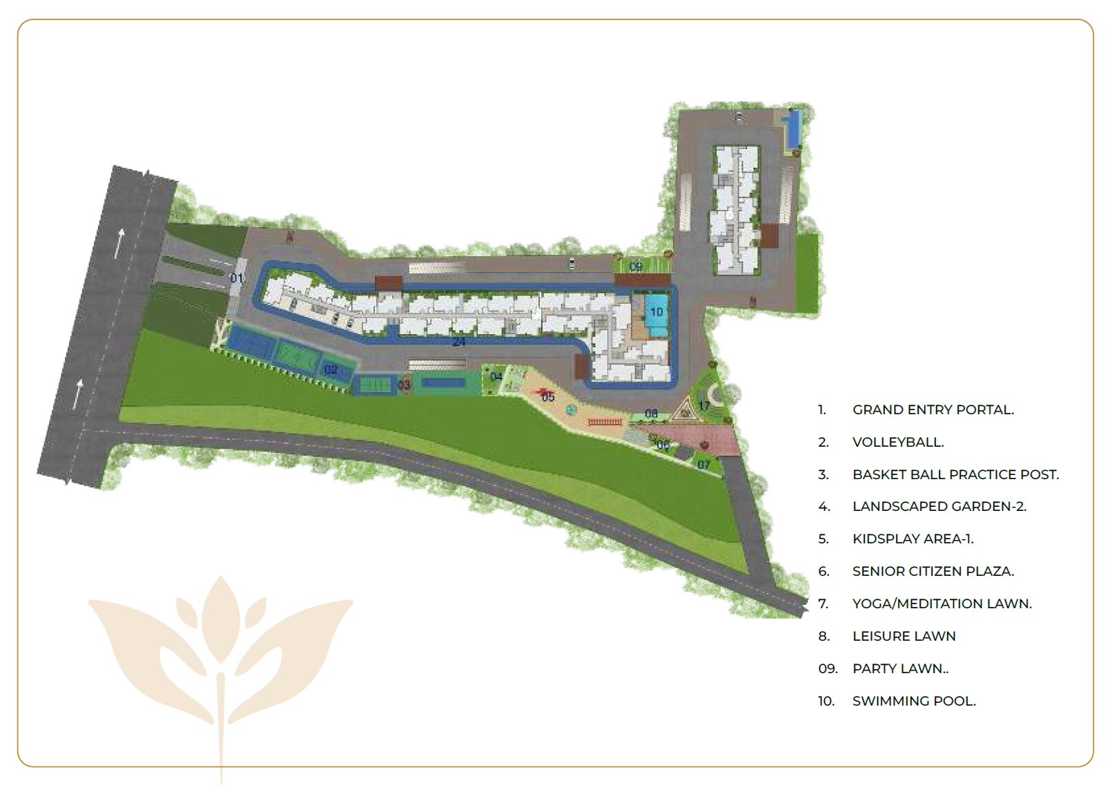 Sowparnika Whispering Petals Master Plan Image
