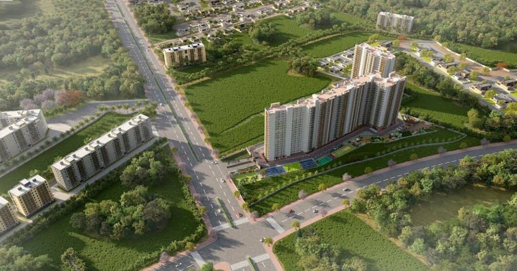 Sowparnika Whispering Petals Tower View