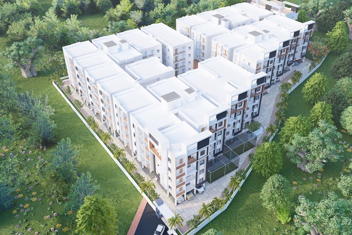 Sree Adithya Lotus Park Tower View