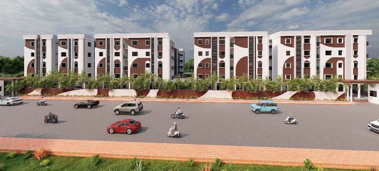 Sree Adithya Pride Apartment Exteriors 1