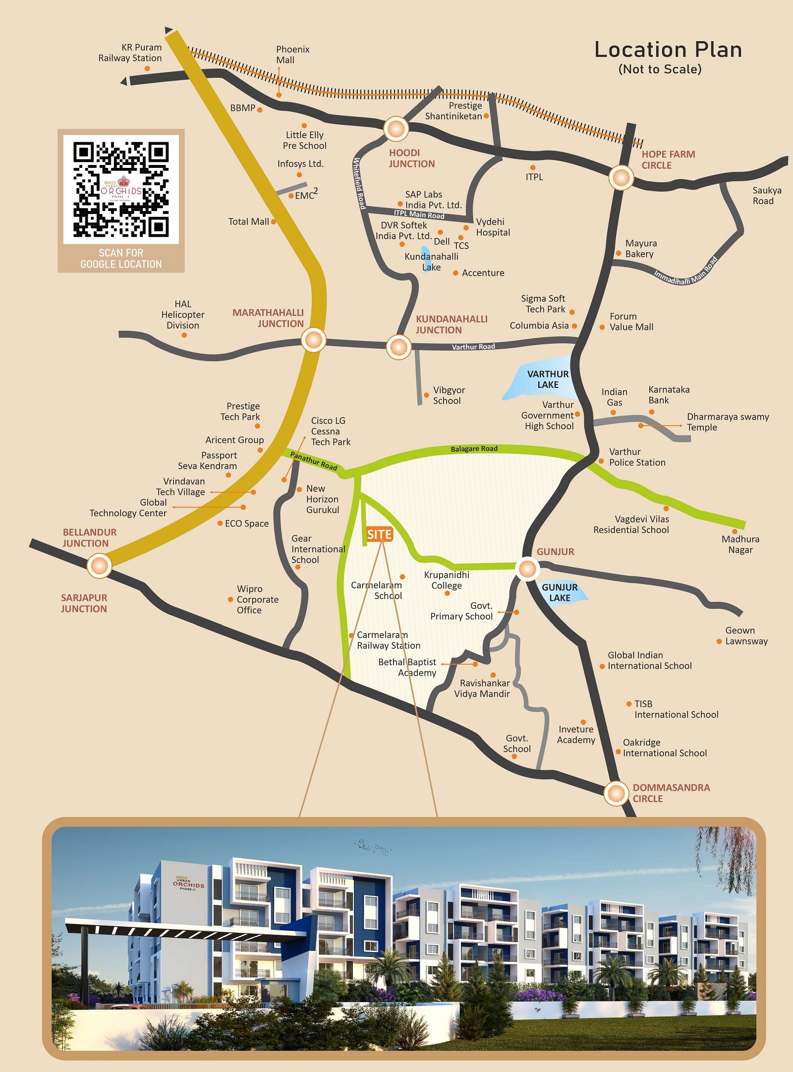 Sree Urban Orchids Location Image