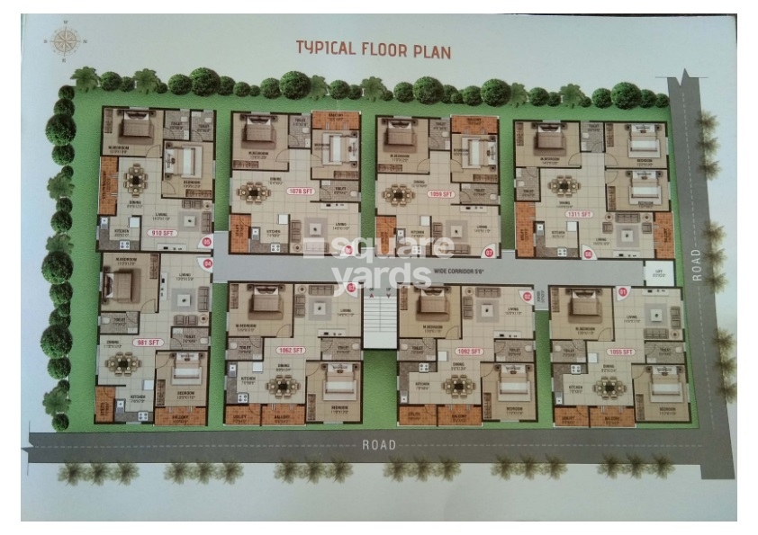 Sri Balaji Elite Bangalore Floor Plans