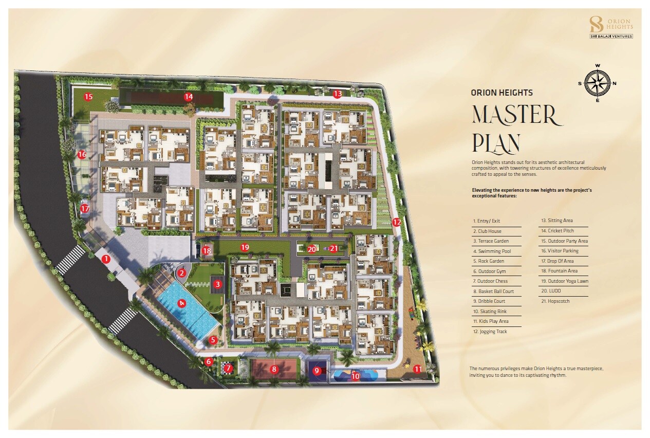 Sri Balaji Orion Heights Master Plan 1