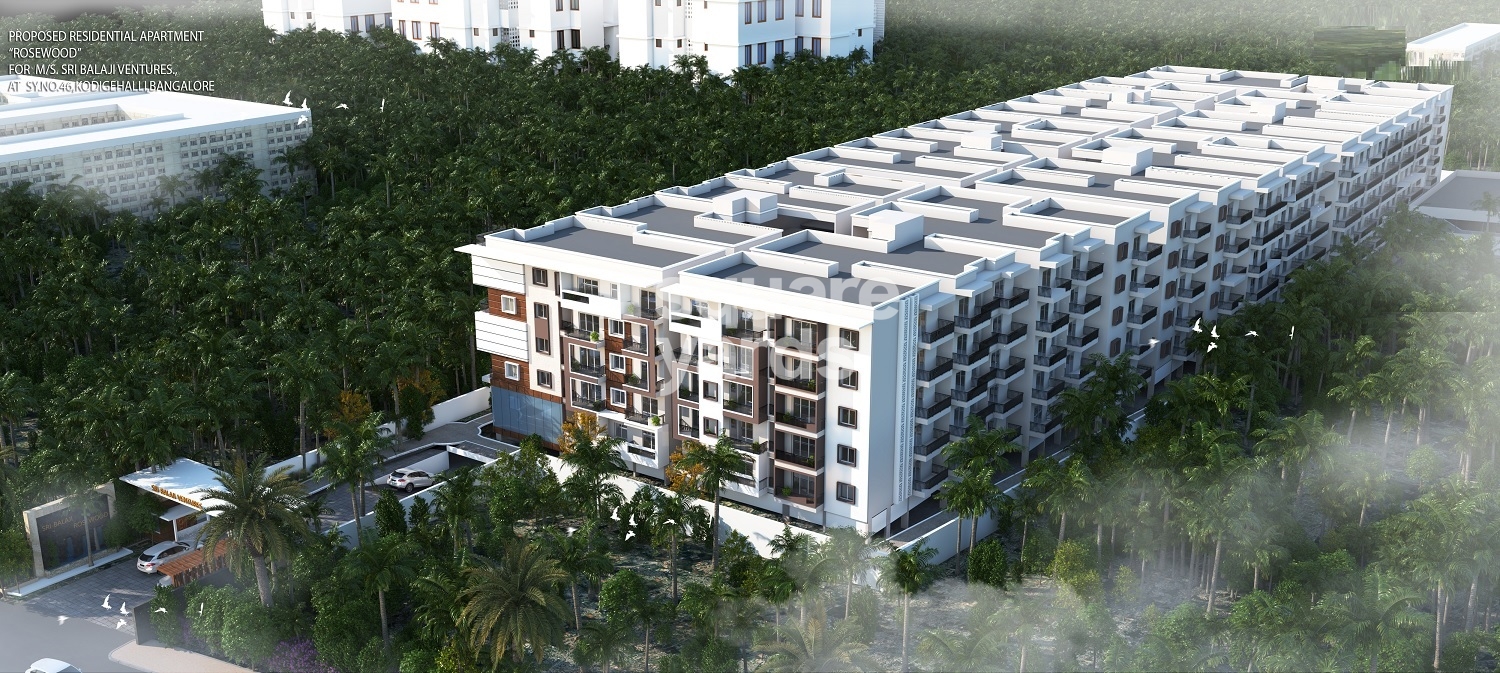 Sri Balaji Rose Woods in Kodigehalli, Bangalore 69.00 Lac Floor