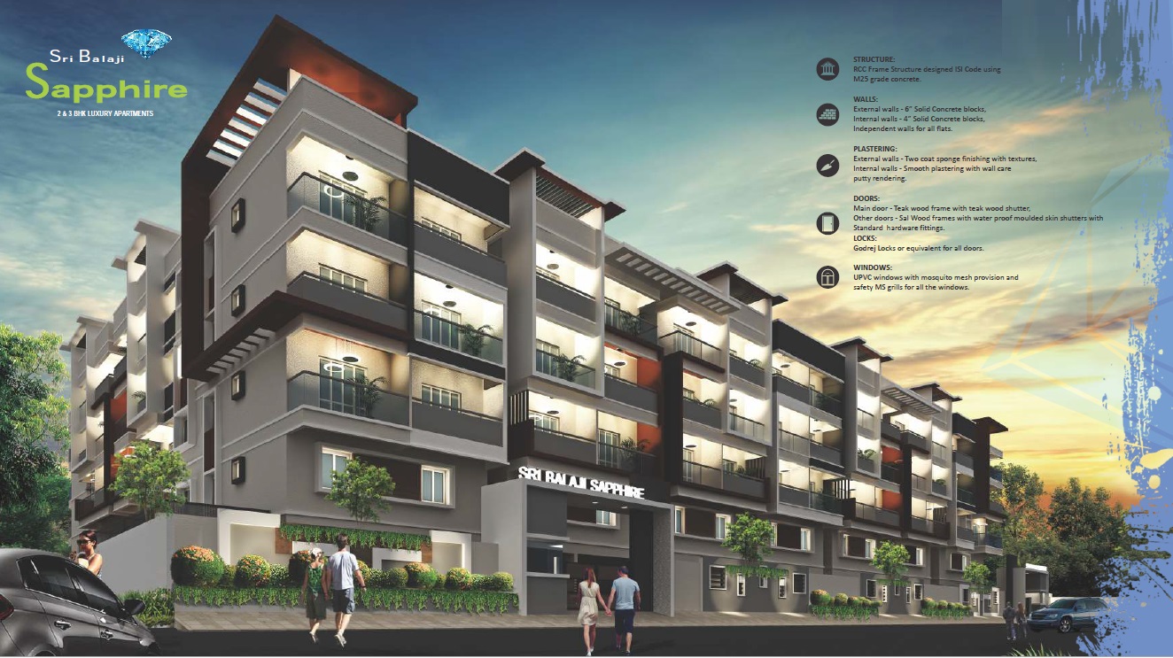 Sri Balaji Sapphire Apartment Exteriors