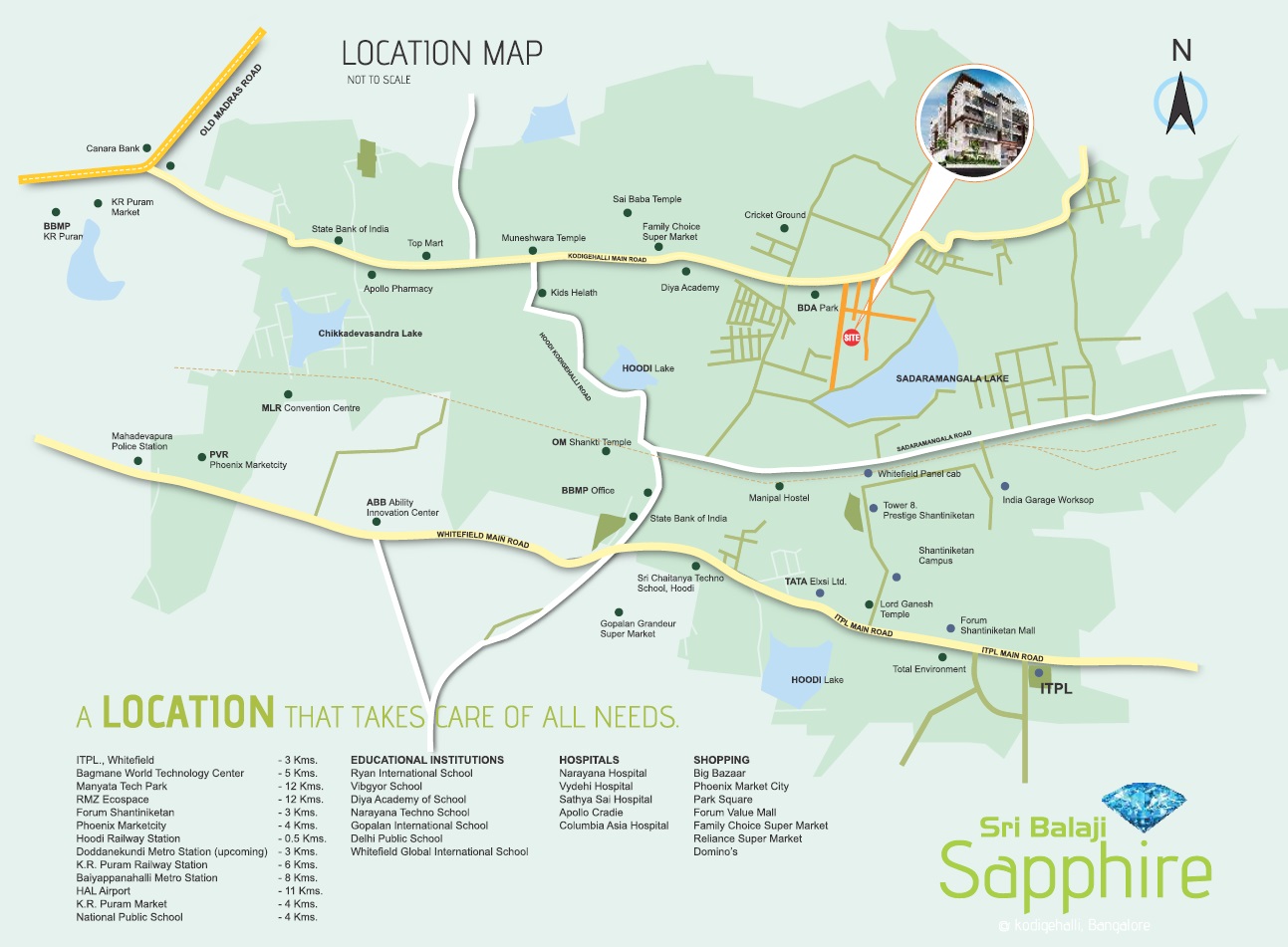 Sri Balaji Sapphire Location Image