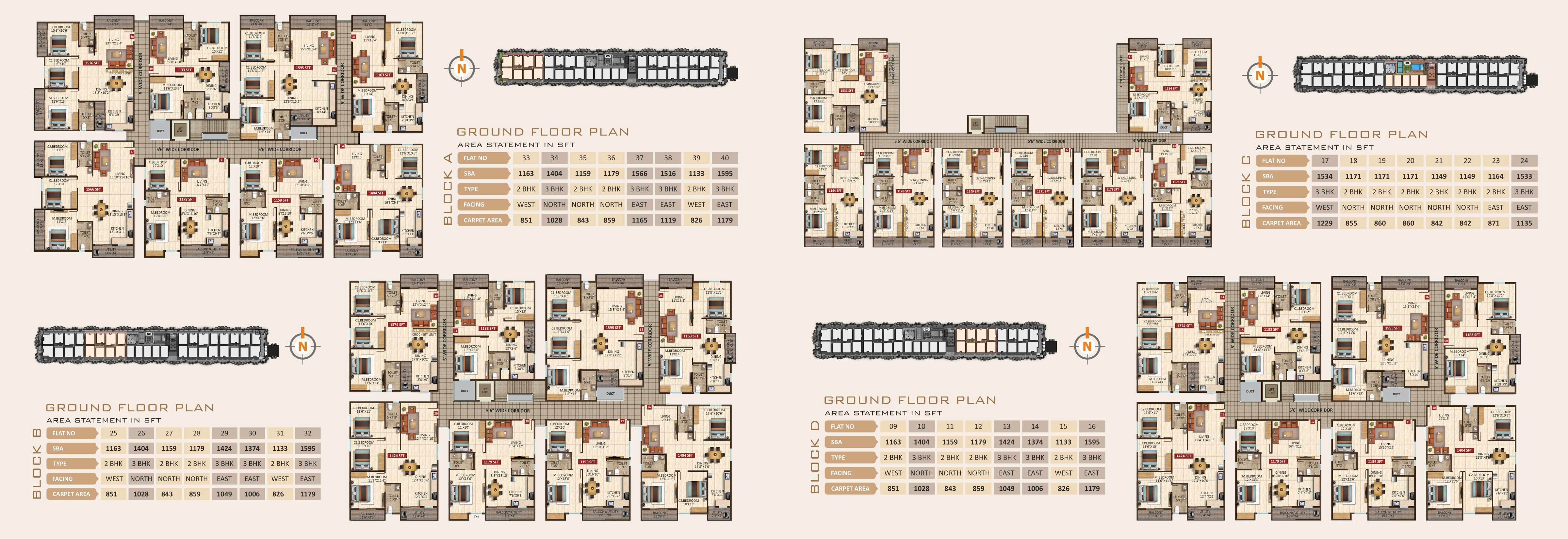Sri Balaji Signature Floor Plans 1
