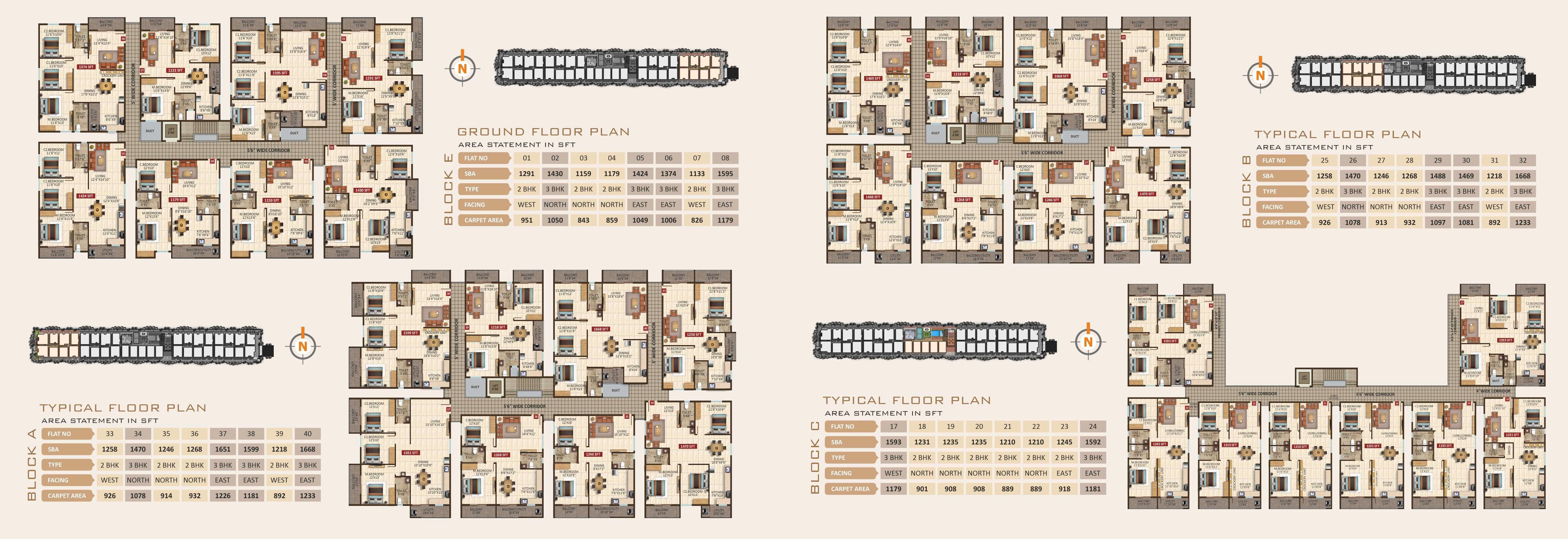 Sri Balaji Signature Floor Plans 2