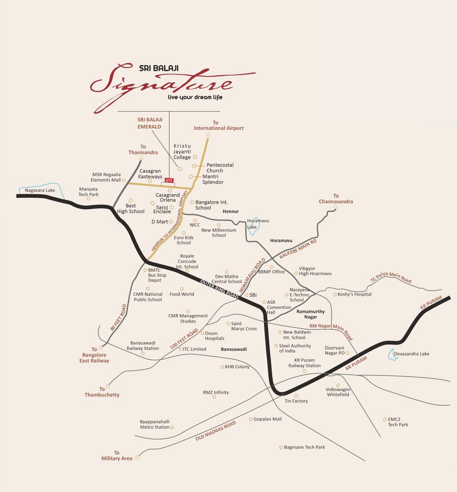 Sri Balaji Signature Location Image