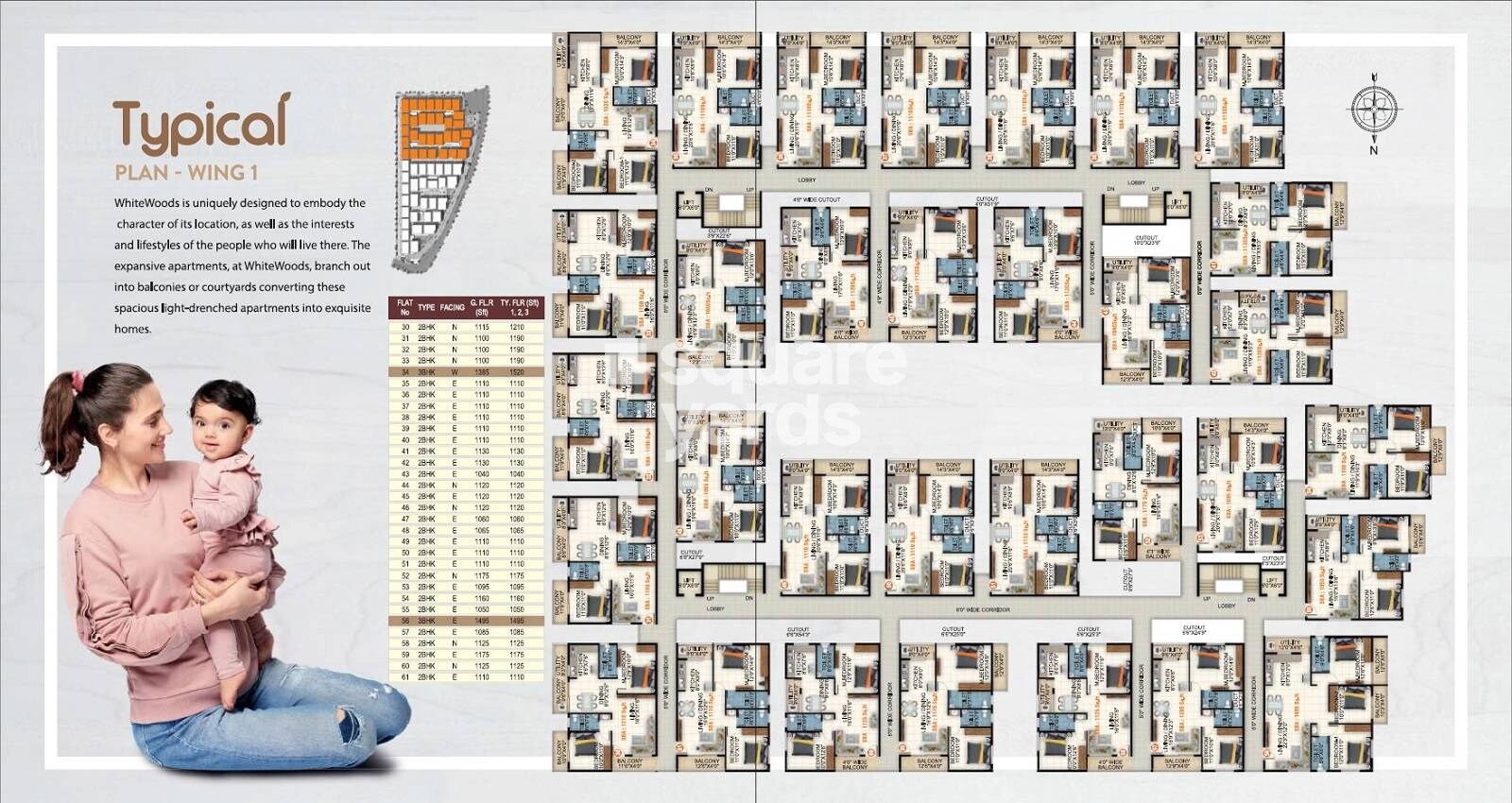 Sri Balaji White Woods Floor Plans 1