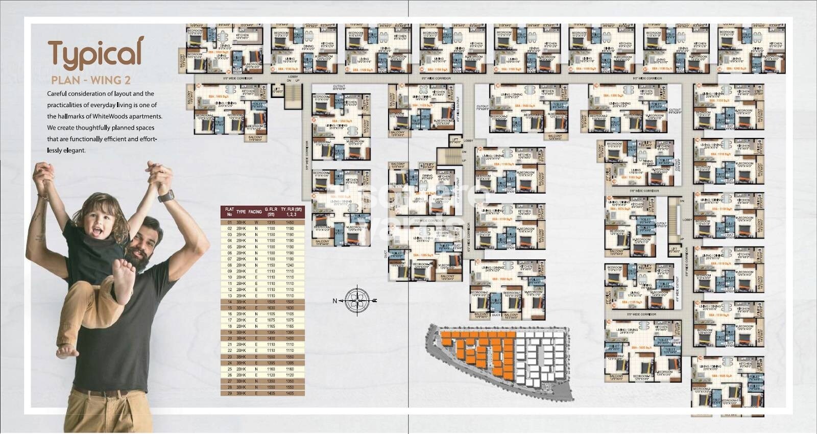 Sri Balaji White Woods Floor Plans 2