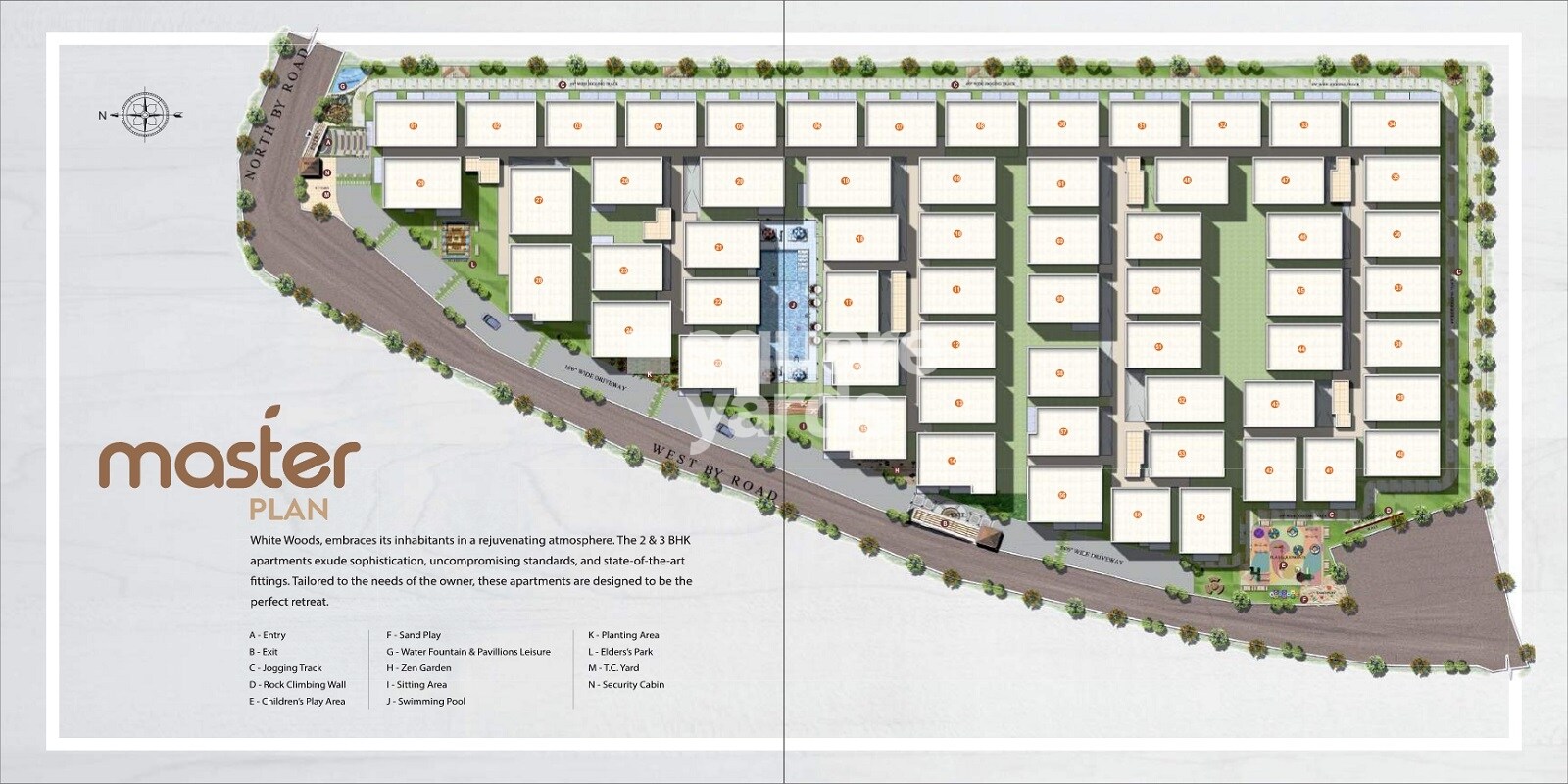 Sri Balaji White Woods Master Plan 1
