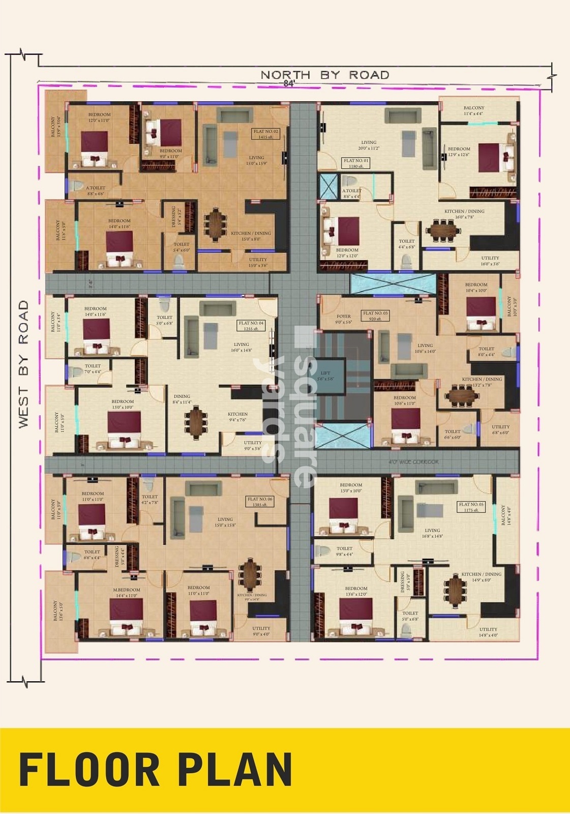 Sri Bhoomika Sunshine Floor Plans