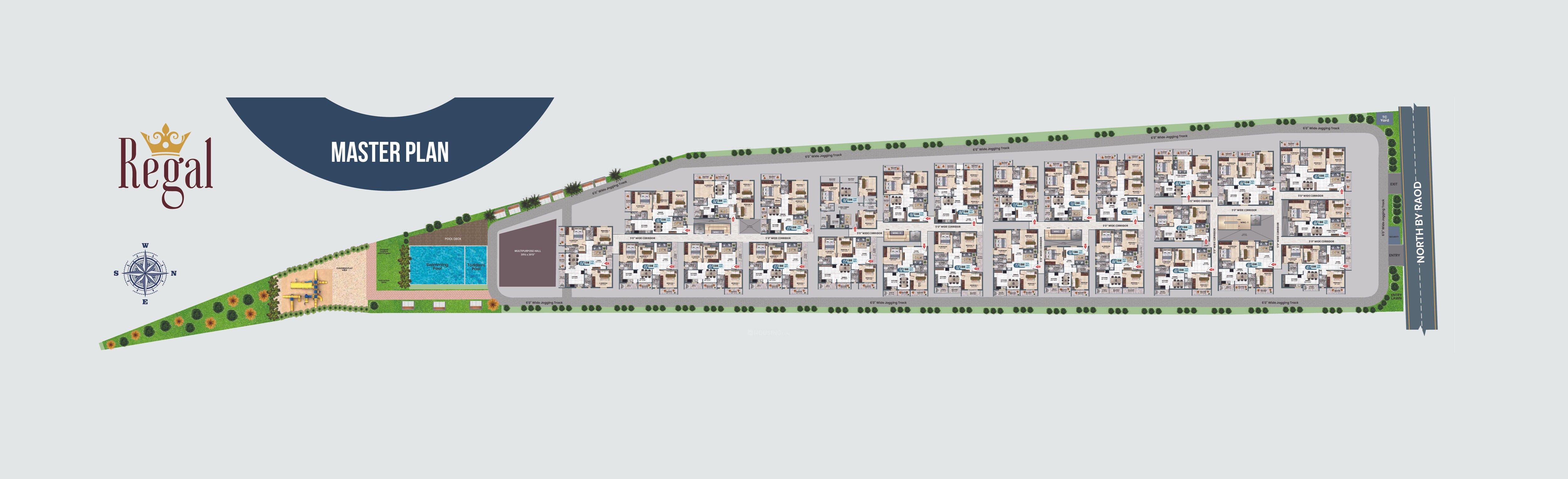 Sri Sai Nandana Regal Master Plan 1