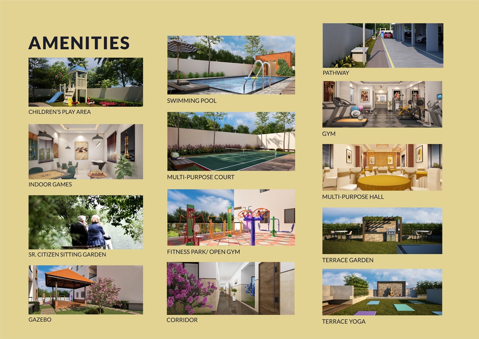 Sri Sai Vihar Sompura Amenities-Features