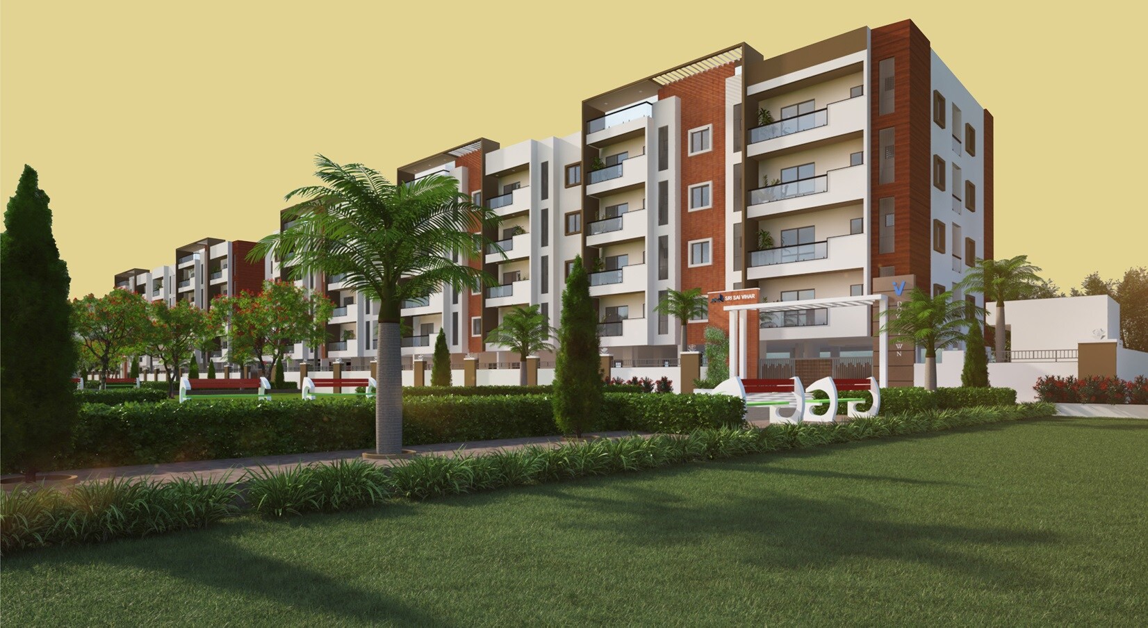 Sri Sai Vihar Sompura Apartment Exteriors 3