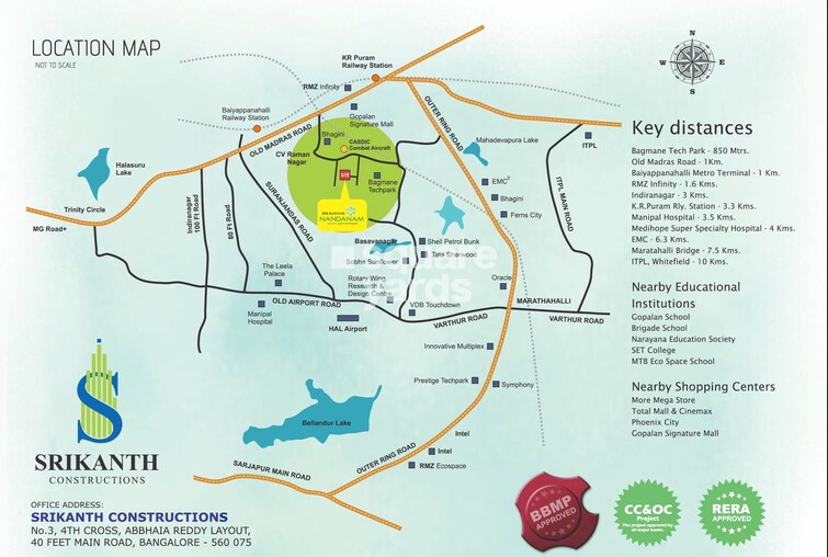 Sri Sathvik Nandanam Location Image