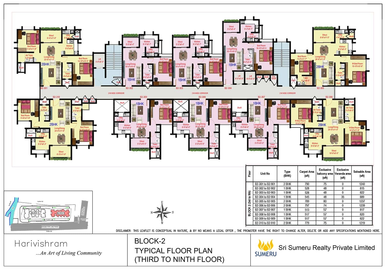 Sri Sumeru Harivishram Floor Plans 6