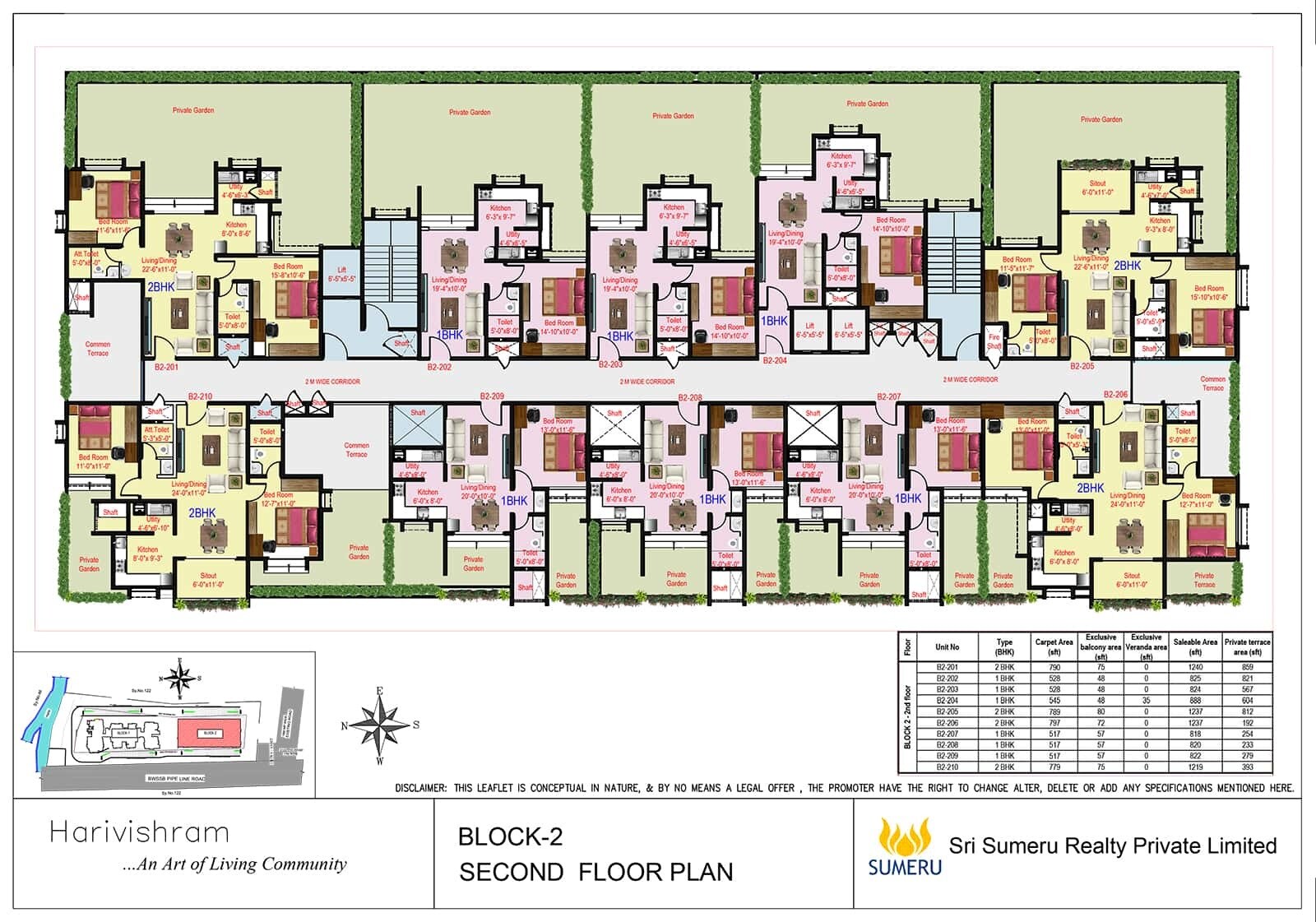 Sri Sumeru Harivishram Floor Plans 3