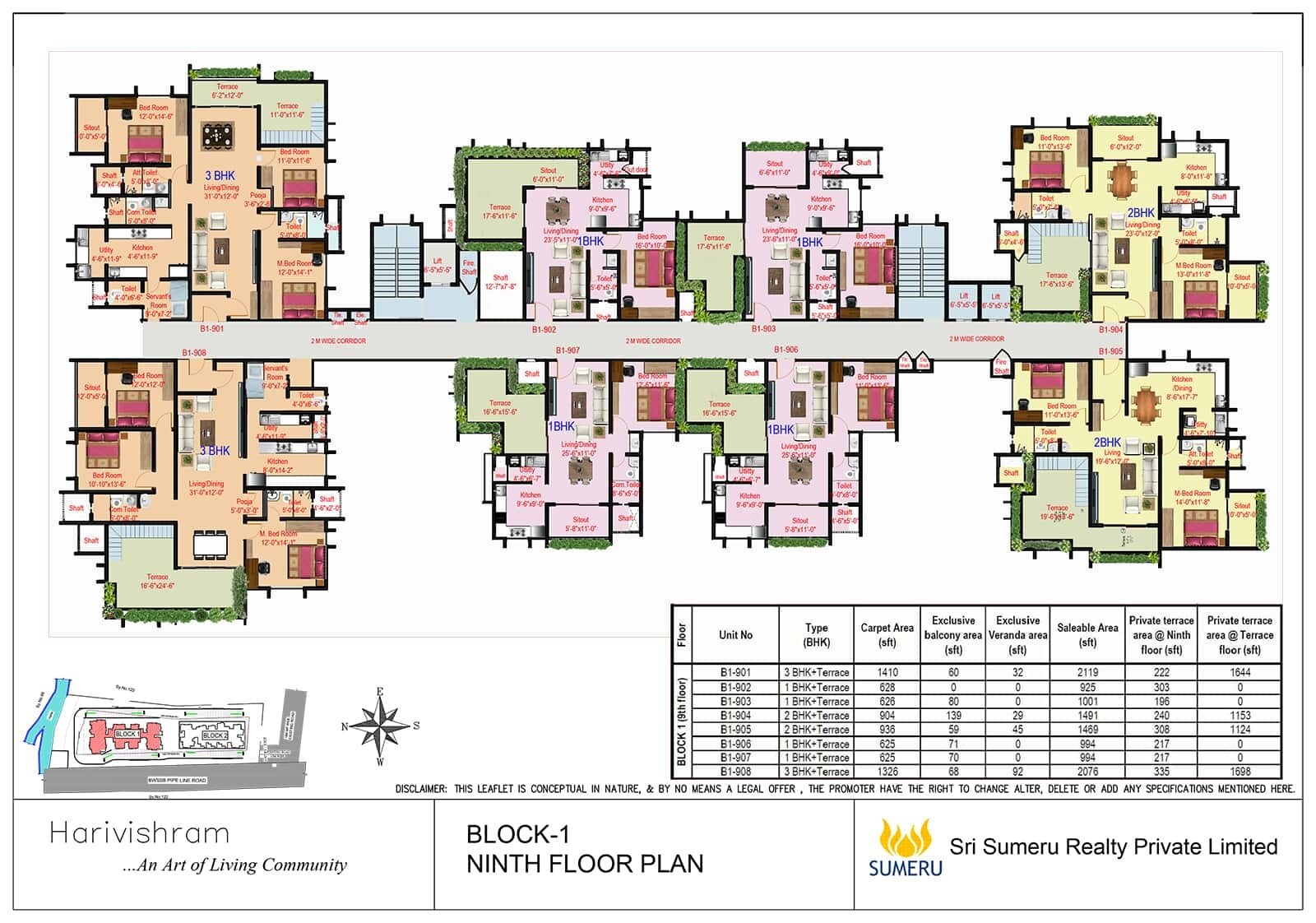 Sri Sumeru Harivishram Floor Plans 4