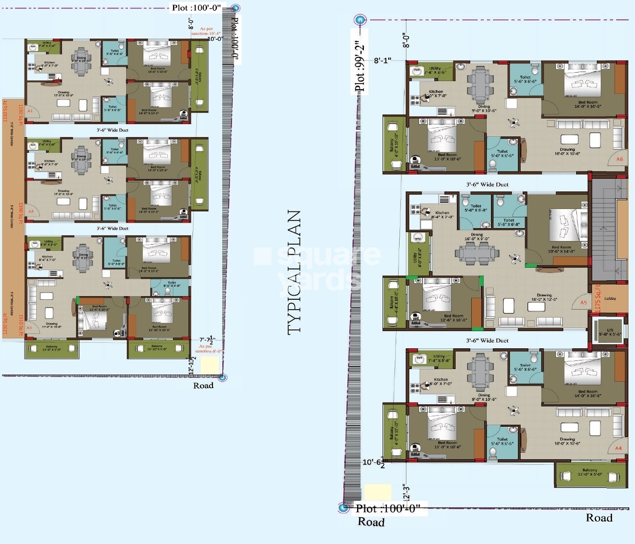Sri Sway Symphony Floor Plans