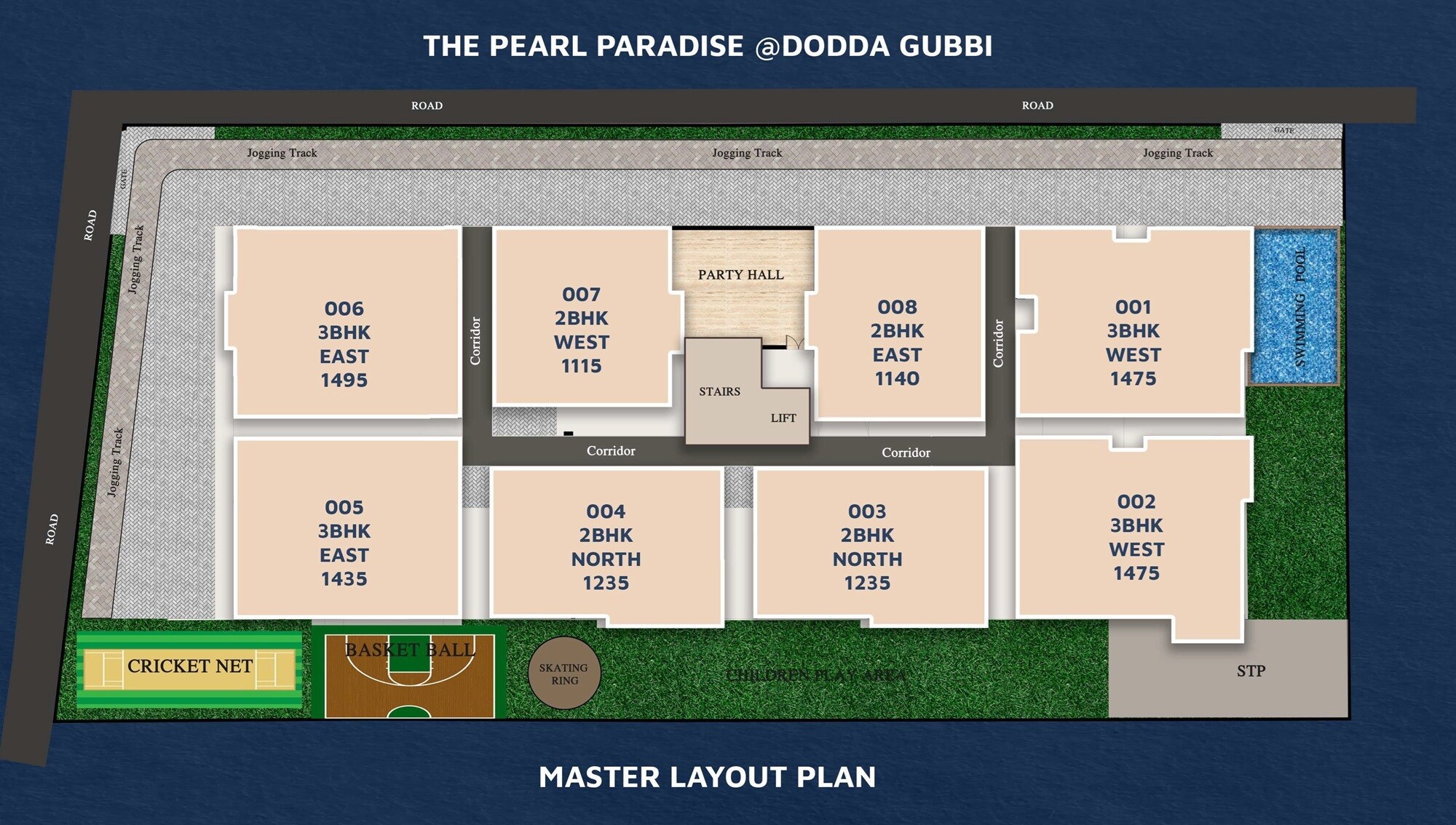 Sri The Pearl Paradise Master Plan 1