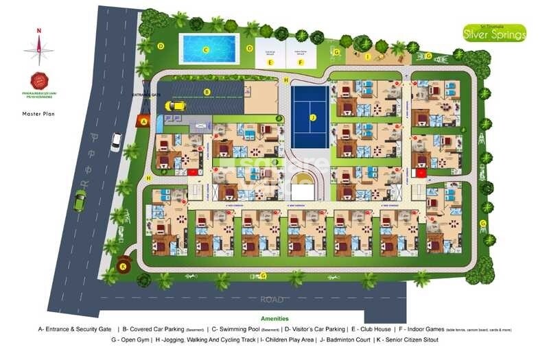 Sri Tirumala Silver Springs Master Plan 1