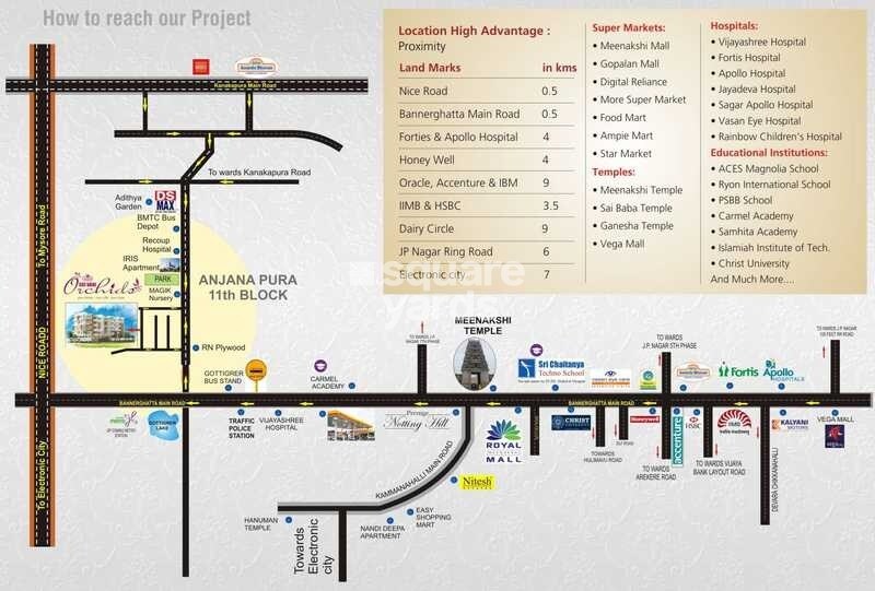 Sri Vani Orchids Location Image
