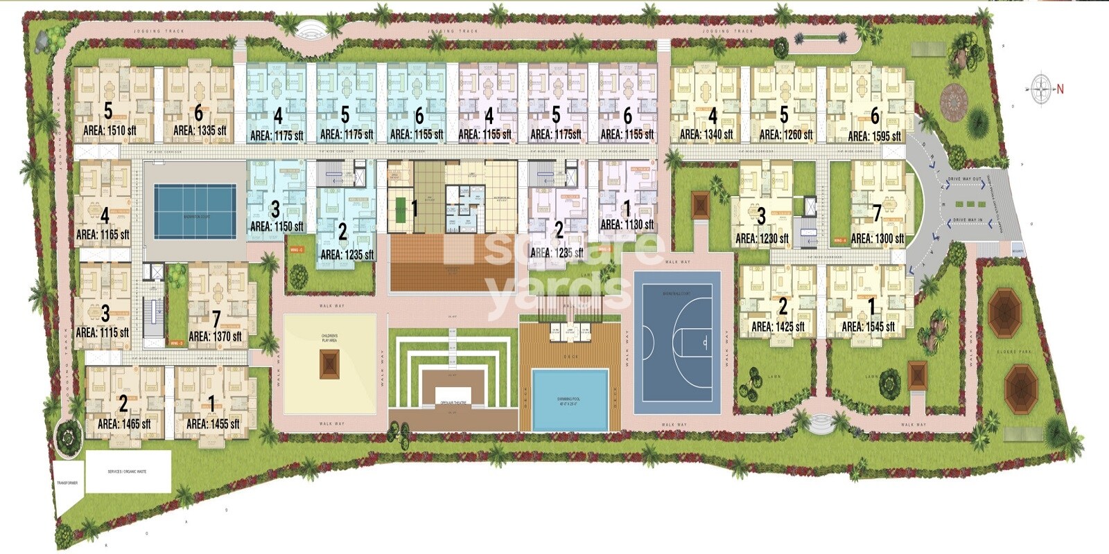 Srinidhi Central Park Master Plan 1