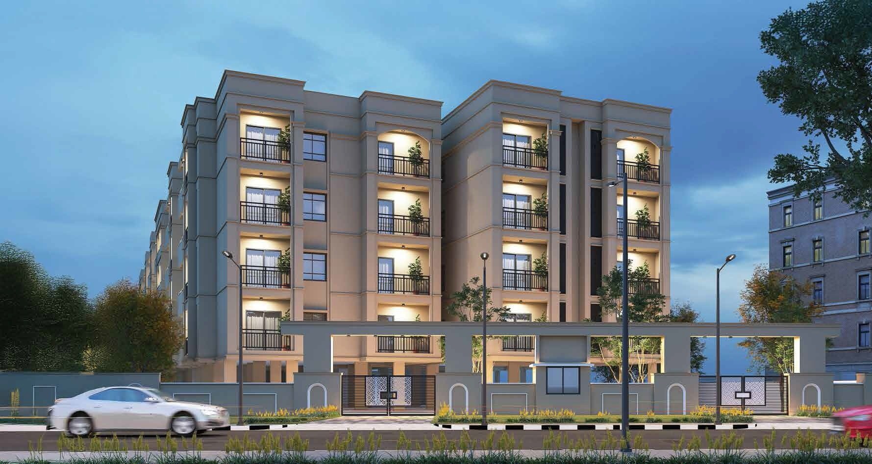 Srinivasa Srinis Pristine Apartment Exteriors