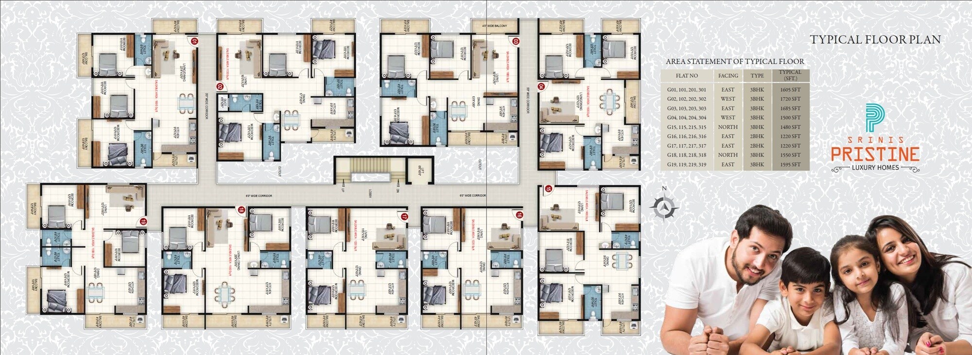 Srinivasa Srinis Pristine Floor Plans 1